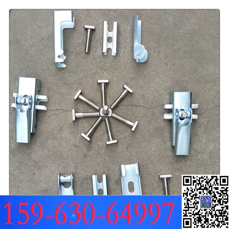 防溢裙板夾持器鍍鋅夾持器  導料槽的固定卡扣夾具2025